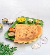 Onion Rava Masala Dosa