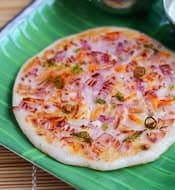 Onion Chilli Uthappam