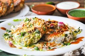 Aloo Tikki Chat